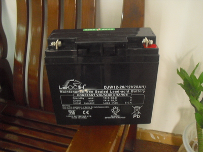 【UPS后备电源电池DJW12-20理士12V20AH免维护蓄电池原厂正品全新现货】_